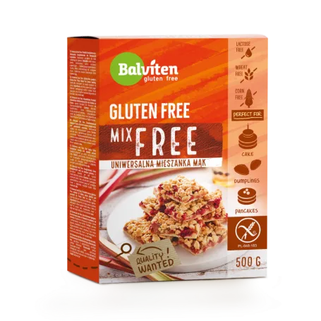 Mix de faina universala fara gluten, 500g, Balviten — preț și oferte
