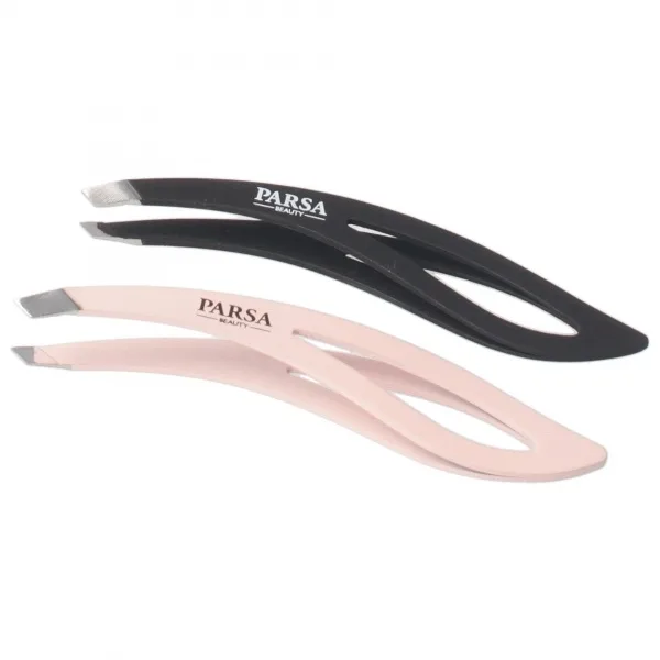 Penseta design Roz/Negru, 1 bucata, Parsa Beauty — preț și oferte