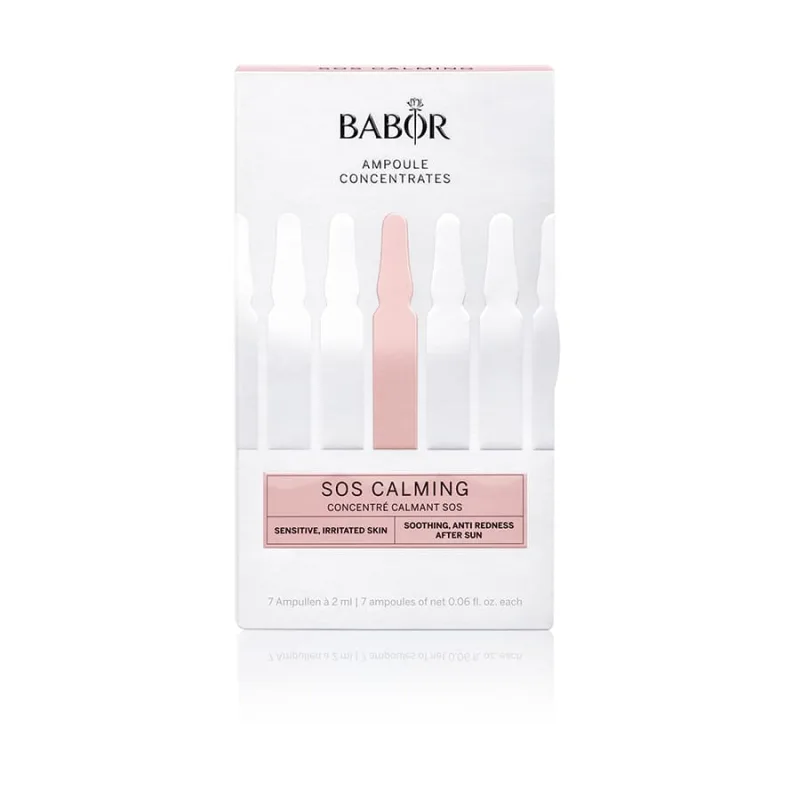 Fiole cu efect calmant si densibilizant SOS Calming, 7x2ml, Babor — preț și oferte