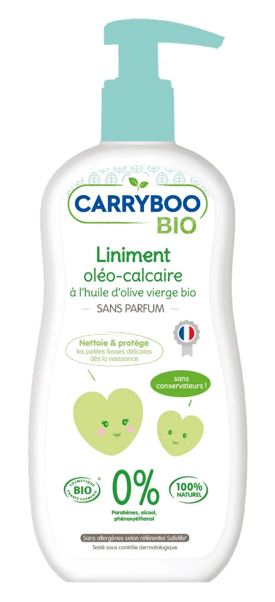 Ulei de corp pentru bebelusi fara parfum si cu ulei de masline BIO, 450ml, Carryboo — preț și oferte