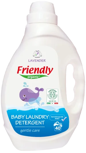 Detergent de rufe cu lavanda, 2000ml, Friendly Organic