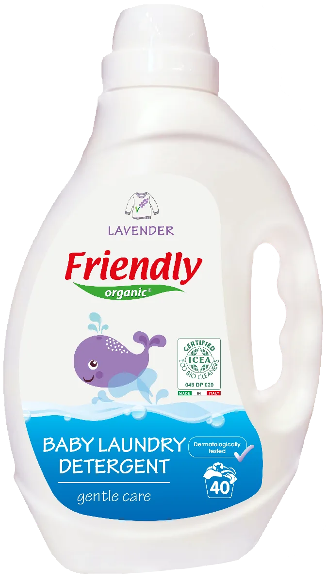 Detergent de rufe cu lavanda, 2000ml, Friendly Organic — preț și oferte