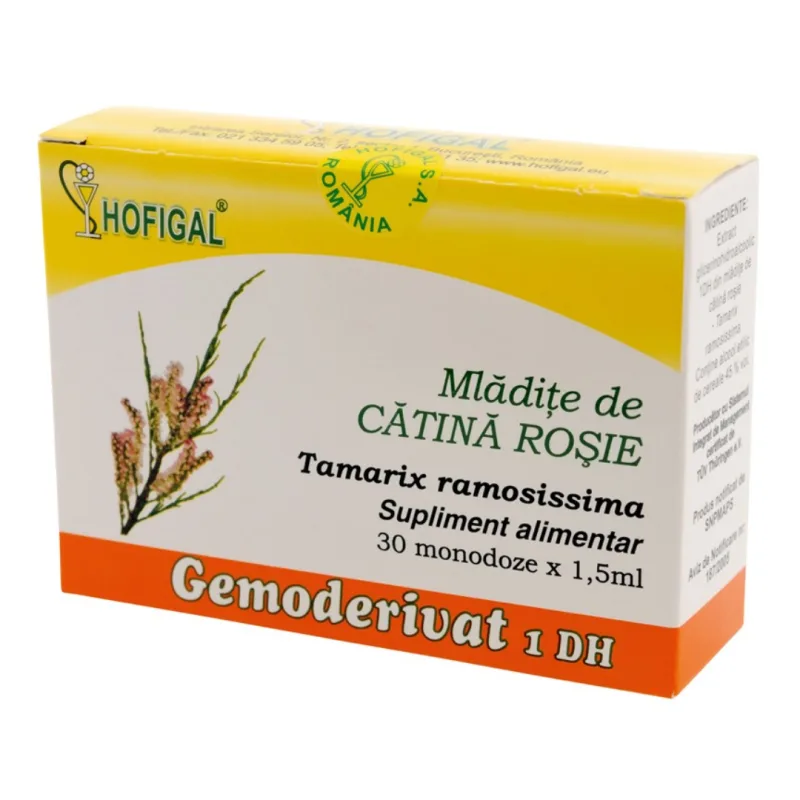 Mladite de catina rosie, 30 monodoze, Hofigal — preț și oferte