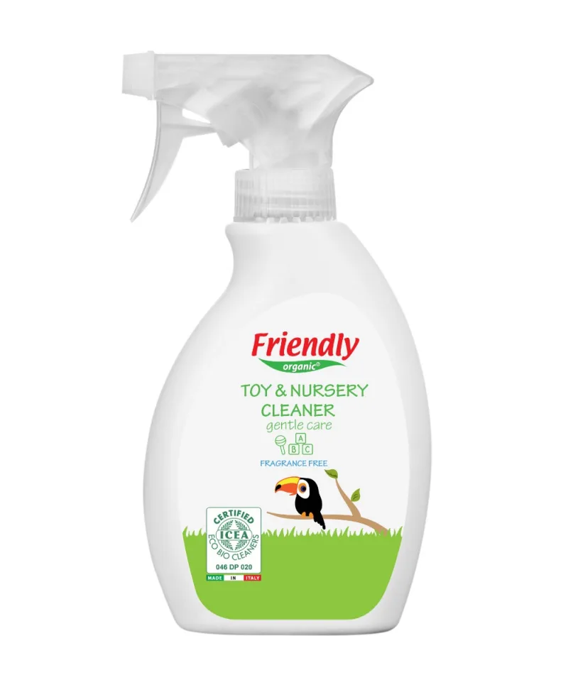 Detergent spray pentru jucarii si suprafete, 250ml, Friendly Organic — preț și oferte