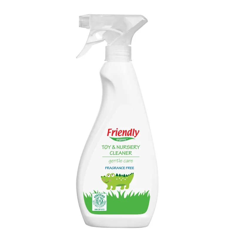 Detergent spray pentru jucarii si suprafete, 500ml, Friendly Organic — preț și oferte