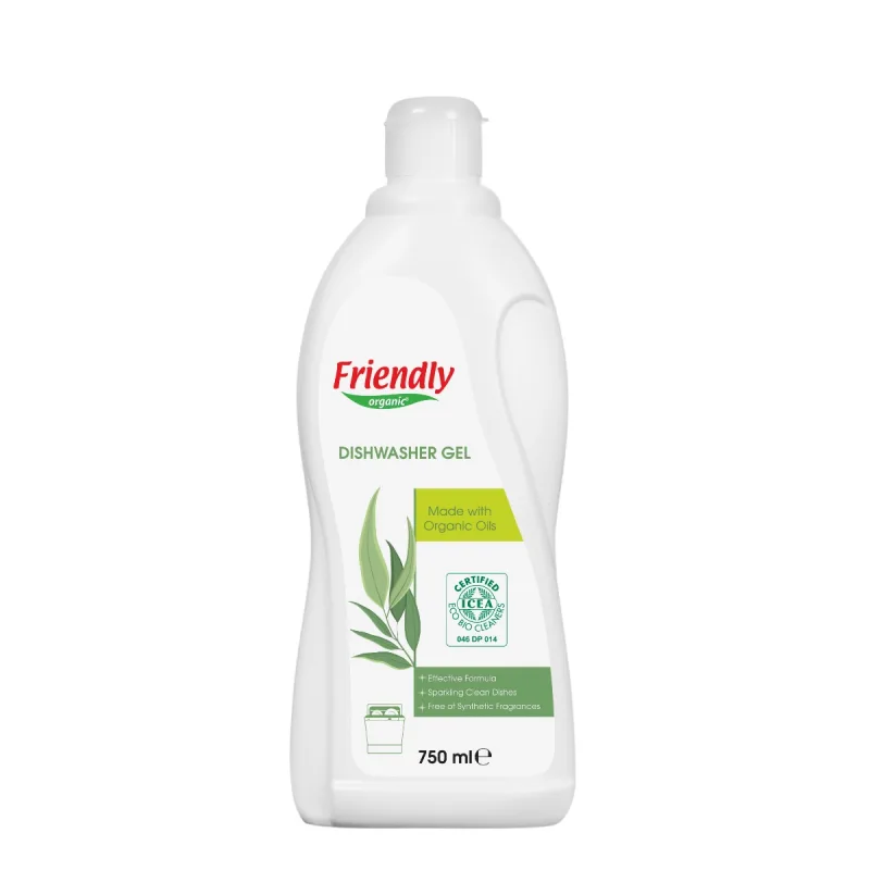 Detergent pentru masina de spalat vase, 750ml, Friendly Organic — preț și oferte