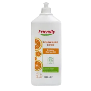 Detergent de vase manual cu portocale, 1000ml, Friendly Organic
