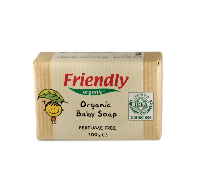 Sapun solid pentru bebe, 100g, Friendly Organic — preț și oferte