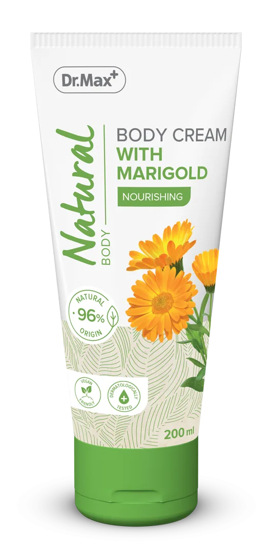 Dr. Max Natural Crema de corp cu galbenele, 200ml — preț și oferte
