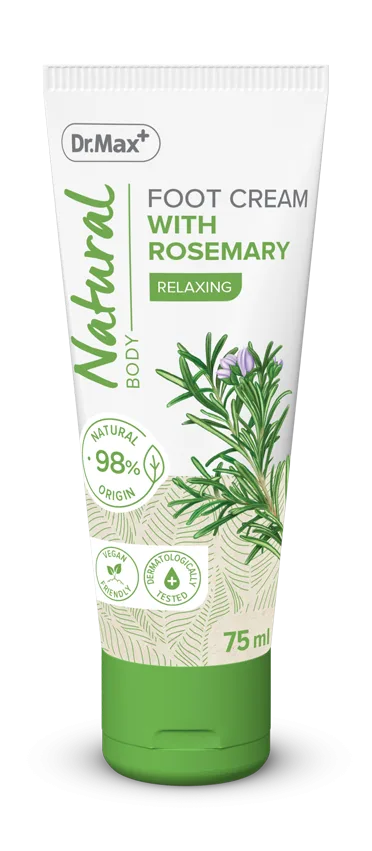 Dr. Max Natural Crema pentru picioare cu rozmarin, 75ml — preț și oferte