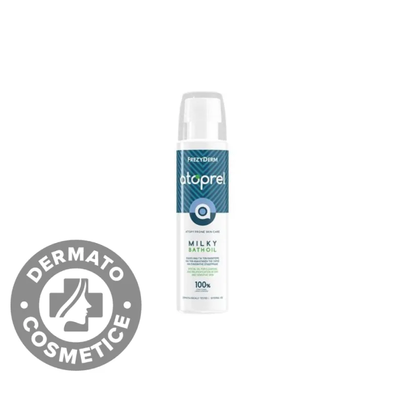 Ulei de baie Milky Bath Oil Atoprel, 250ml, Frezyderm — preț și oferte
