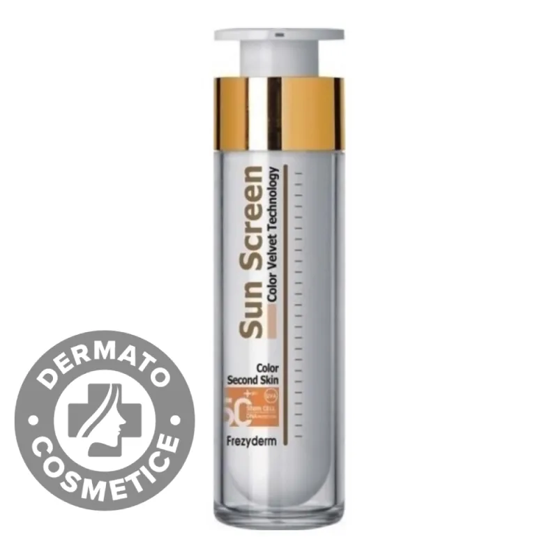 Crema cu protectie solara SPF50+ Color Velvet, 50ml, Frezyderm — preț și oferte