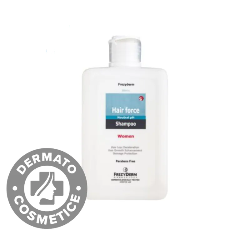 Sampon impotriva caderii parului pentru femei Hair Force, 200ml, Frezyderm — preț și oferte