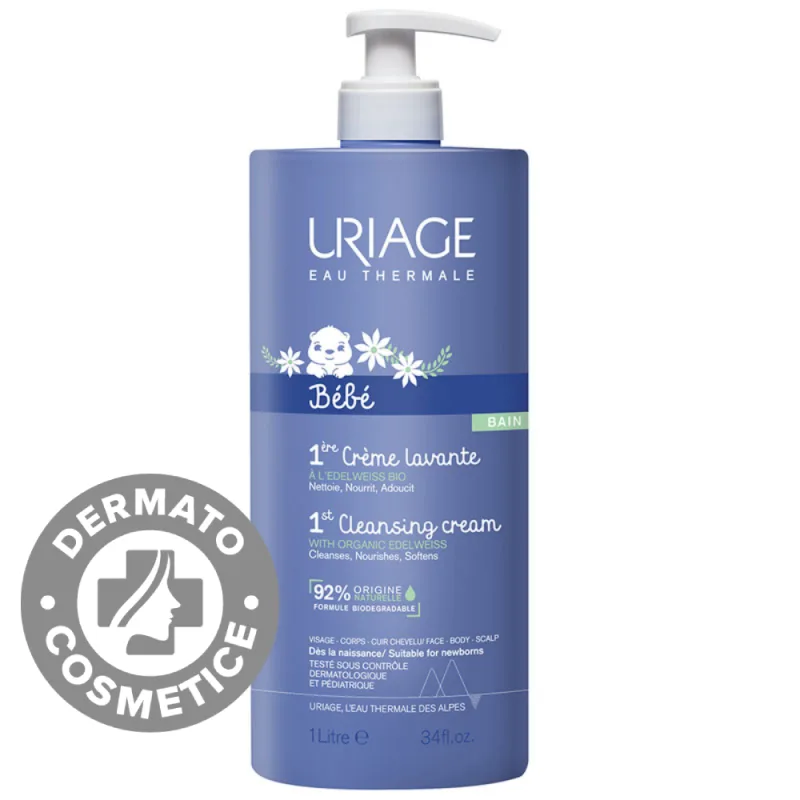 Crema de curatare 1-Er Bebe, 1000ml, Uriage — preț și oferte