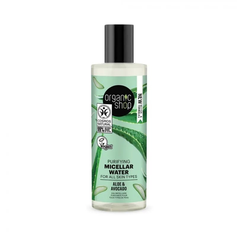 Apa micelara cu avocado si aloe, 150ml, Organic Shop — preț și oferte