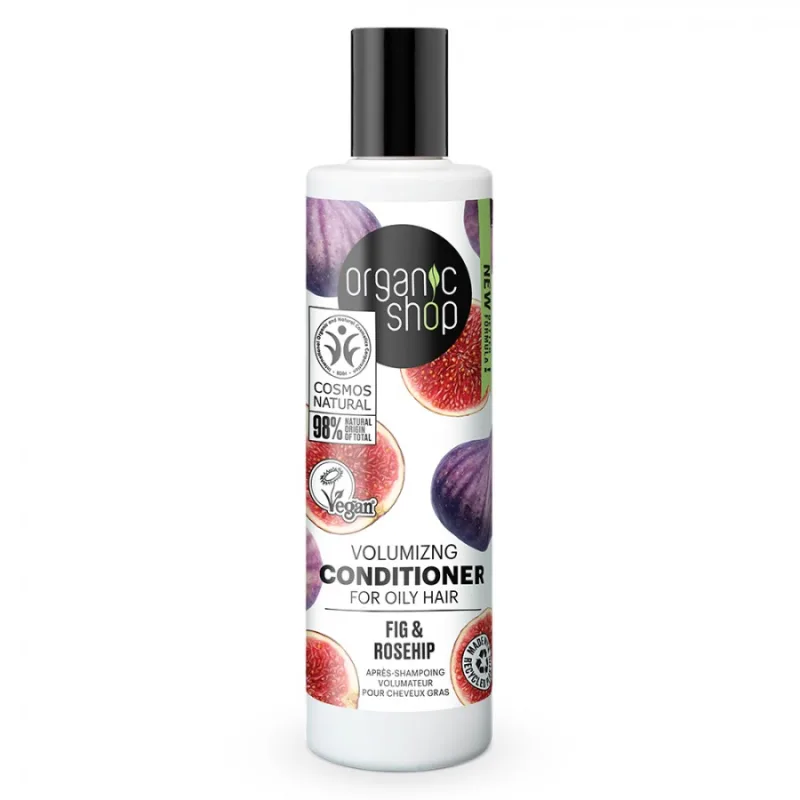 Balsam pentru parul gras Smochine si Macese, 280ml, Organic Shop — preț și oferte