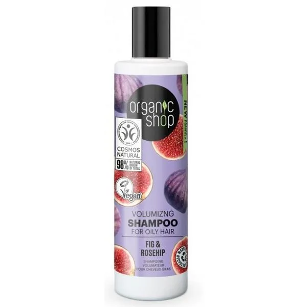 Sampon pentru par gras cu smochine si macese, 280ml, Organic Shop — preț și oferte