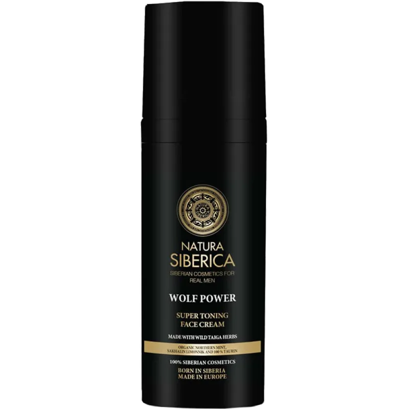 Crema de fata tonifianta pentru barbati Wolf Power, 50ml, Natura Siberica — preț și oferte