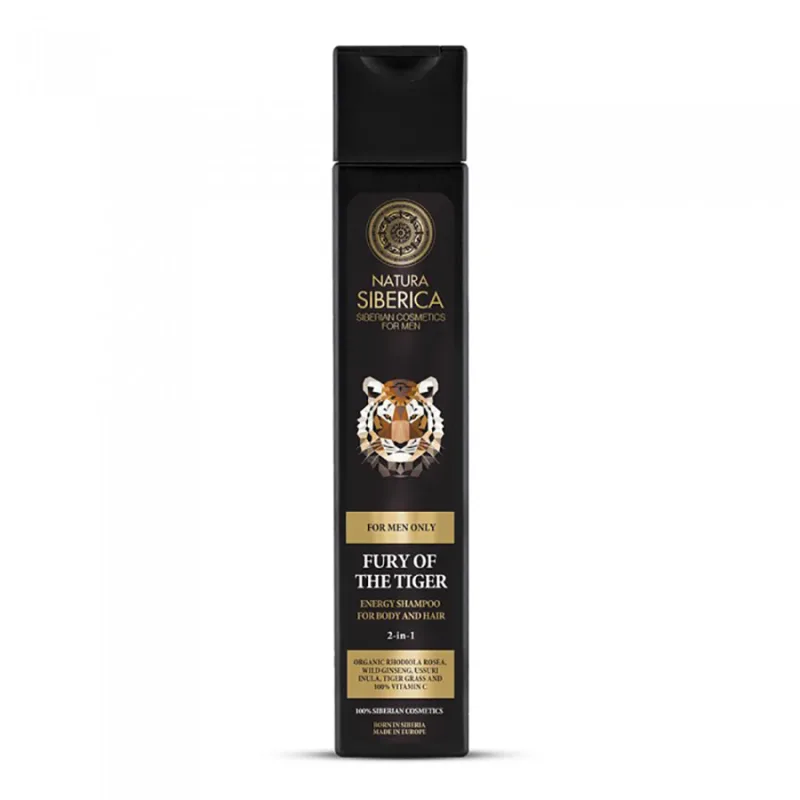 Sampon si gel de dus Fury Tiger, 250ml, Natura Siberica — preț și oferte