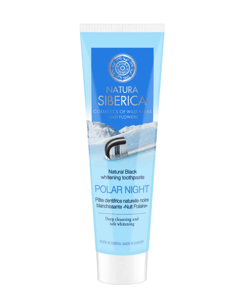 Pasta de dinti Whitening Polar Night, 100g, Natura Siberica — preț și oferte