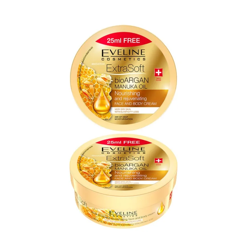 Crema de fata si corp cu argan si manuka, 175ml, Eveline Cosmetics — preț și oferte