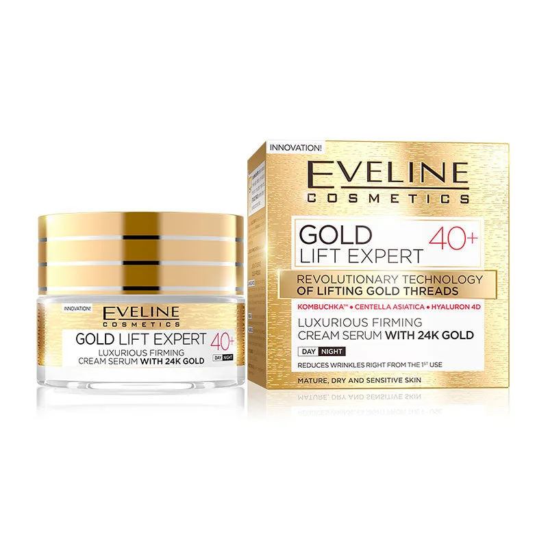 Crema de zi si de noapte Gold Lift Expert 40+, 50ml, Eveline Cosmetics — preț și oferte