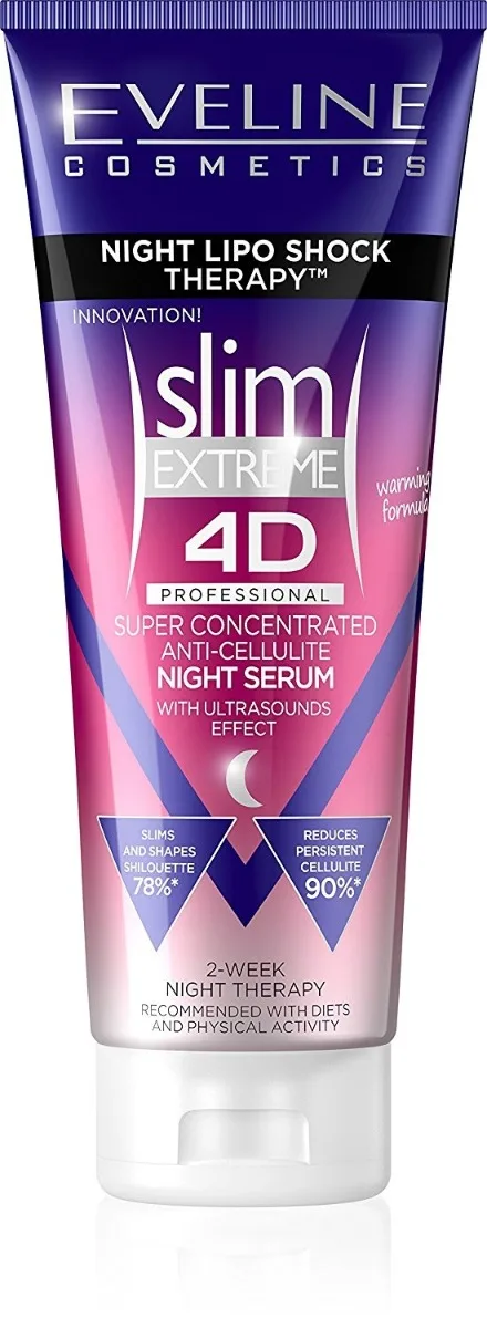 Ser de corp anti-celulitic Slim Extrem 4D, 250ml, Eveline Cosmetics — preț și oferte