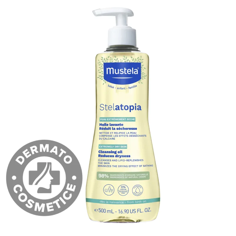 Ulei de curatare Stelatopia, 500ml, Mustela — preț și oferte