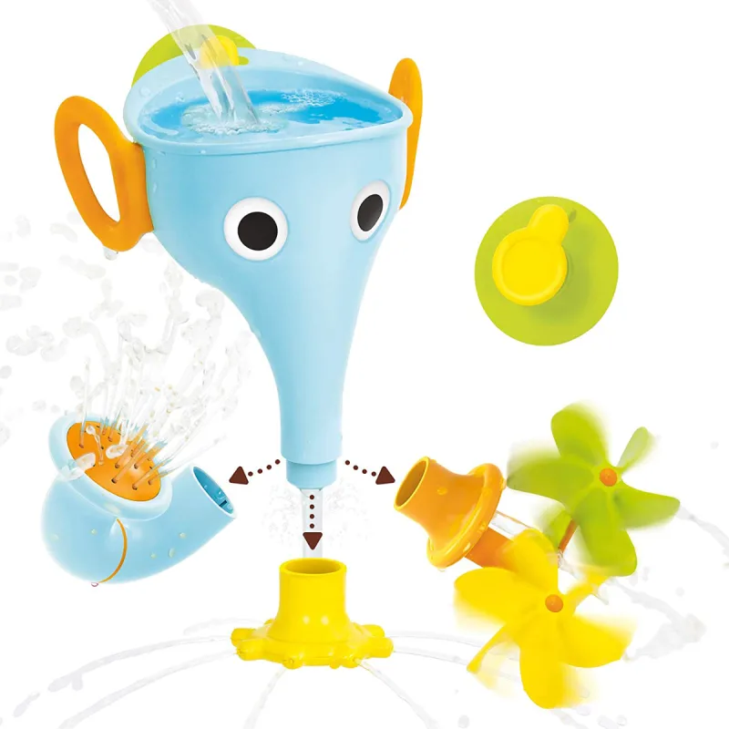 Jucarie Elefant cu stropitoare pentru baie 18 luni+ Albastru 40205, 1 bucata, Yookidoo — preț și oferte