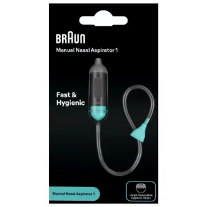 Aspirator nazal manual pentru copii BNF020EU, 1 bucata, Braun