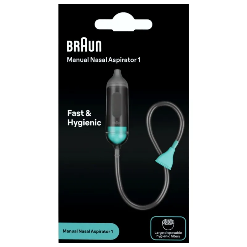 Aspirator nazal manual pentru copii BNF020EU, 1 bucata, Braun — preț și oferte