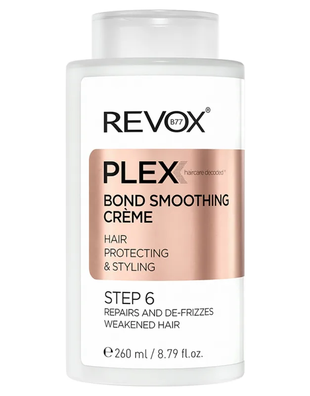 Crema pentru par deteriorat Plex Bond Smoothing Step 6, 260ml, Revox — preț și oferte