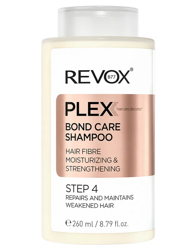 Sampon pentru par deteriorat Plex Bond Care Step 4, 260ml, Revox — preț și oferte
