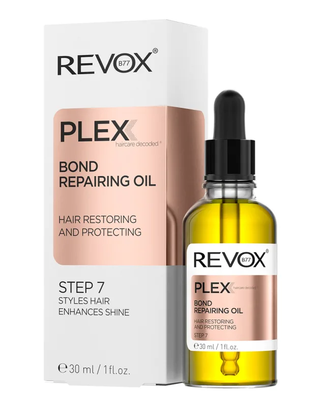 Ulei pentru par deteriorat Plex Bond Repairing Step 7, 30ml, Revox — preț și oferte