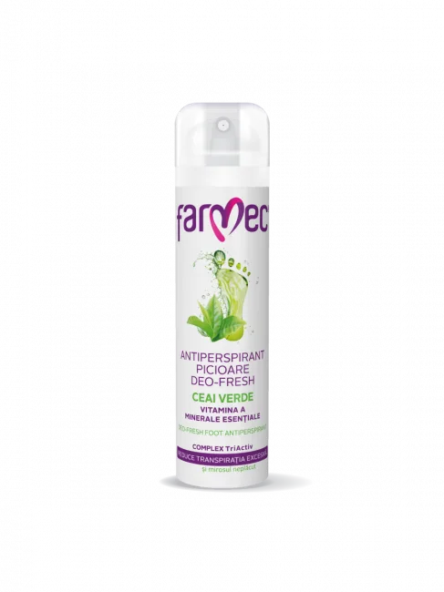 Antiperspirant pentru picioare Deo-Fresh, 150ml, Farmec — preț și oferte