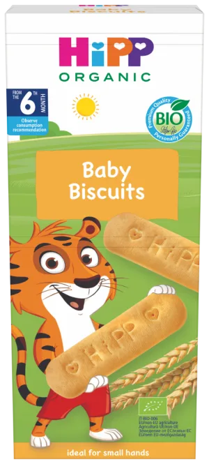 Biscuiti pentru bebelusi Bio, 150g, HiPP