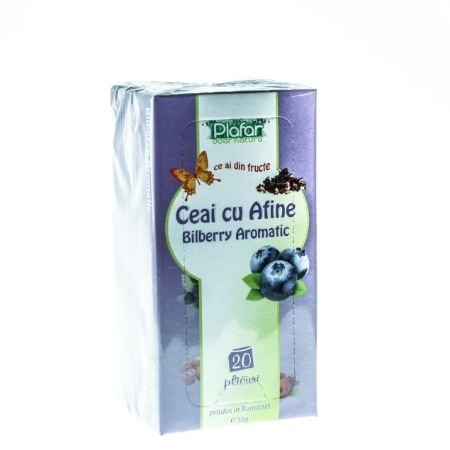 Ceai de afine, 20 plicuri, Plafar — preț și oferte