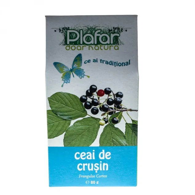 Ceai din coaja de crusin, 80g, Plafar — preț și oferte