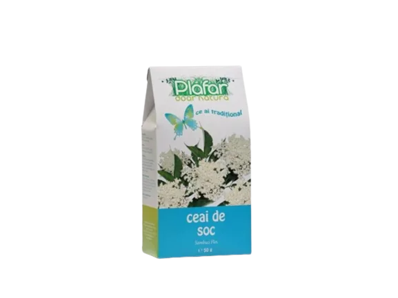 Ceai de flori de soc, 50g, Plafar — preț și oferte