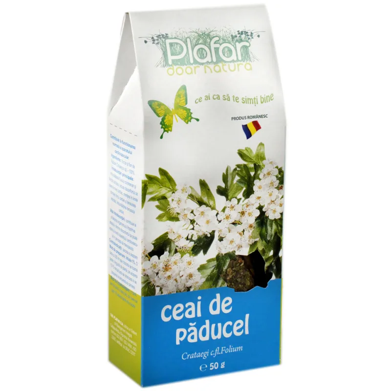 Ceai de frunze de paducel cu flori, 50g, Plafar — preț și oferte