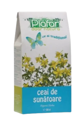 Ceai herba de sunatoare, 50g, Plafar