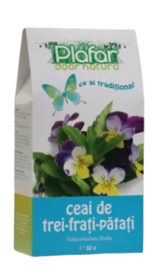 Ceai herba de Trei Frati Patati, 50g, Plafar