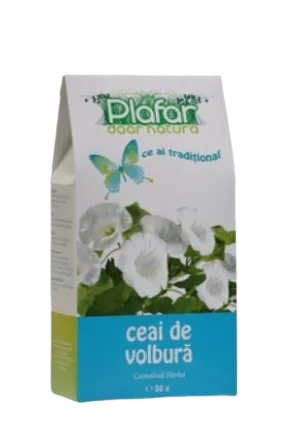Ceai herba de volbura, 50g, Plafar — preț și oferte