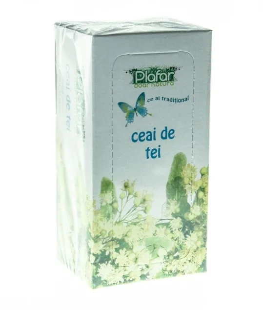 Ceai de tei, 20 plicuri, Plafar — preț și oferte