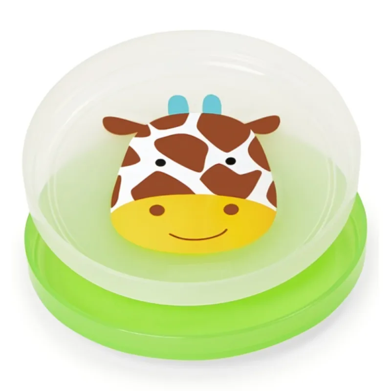 Set farfurii anti-alunecare Girafa, 2 bucati, Skip Hop — preț și oferte