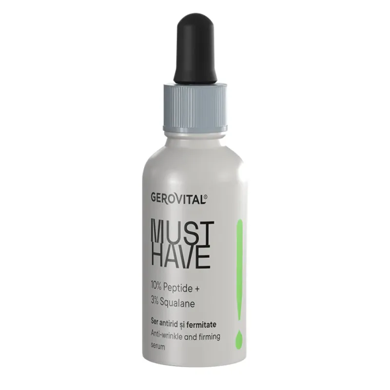 Ser antirid si fermitate Must Have, 30ml, Gerovital — preț și oferte