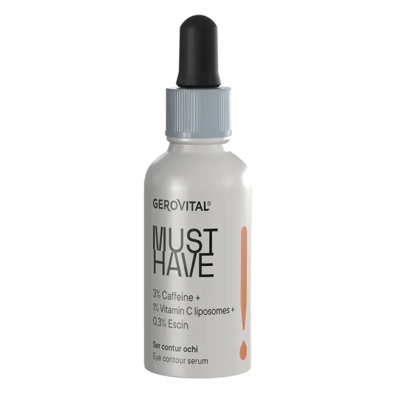 Ser pentru conturul ochilor Must Have, 30ml, Gerovital — preț și oferte