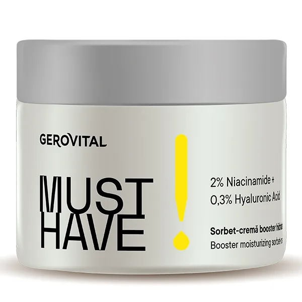 Sorbet-crema booster hidratare Must Have, 50ml, Gerovital — preț și oferte