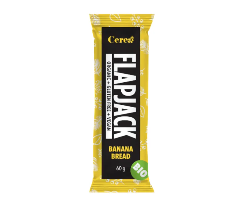 Baton Bio din ovaz cu Banana Bread Flapjack, 60g, Cerea — preț și oferte