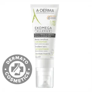 Balsam emolient pentru piele uscata-iritata Exomega Allergo DEFI, 40ml, A-derma